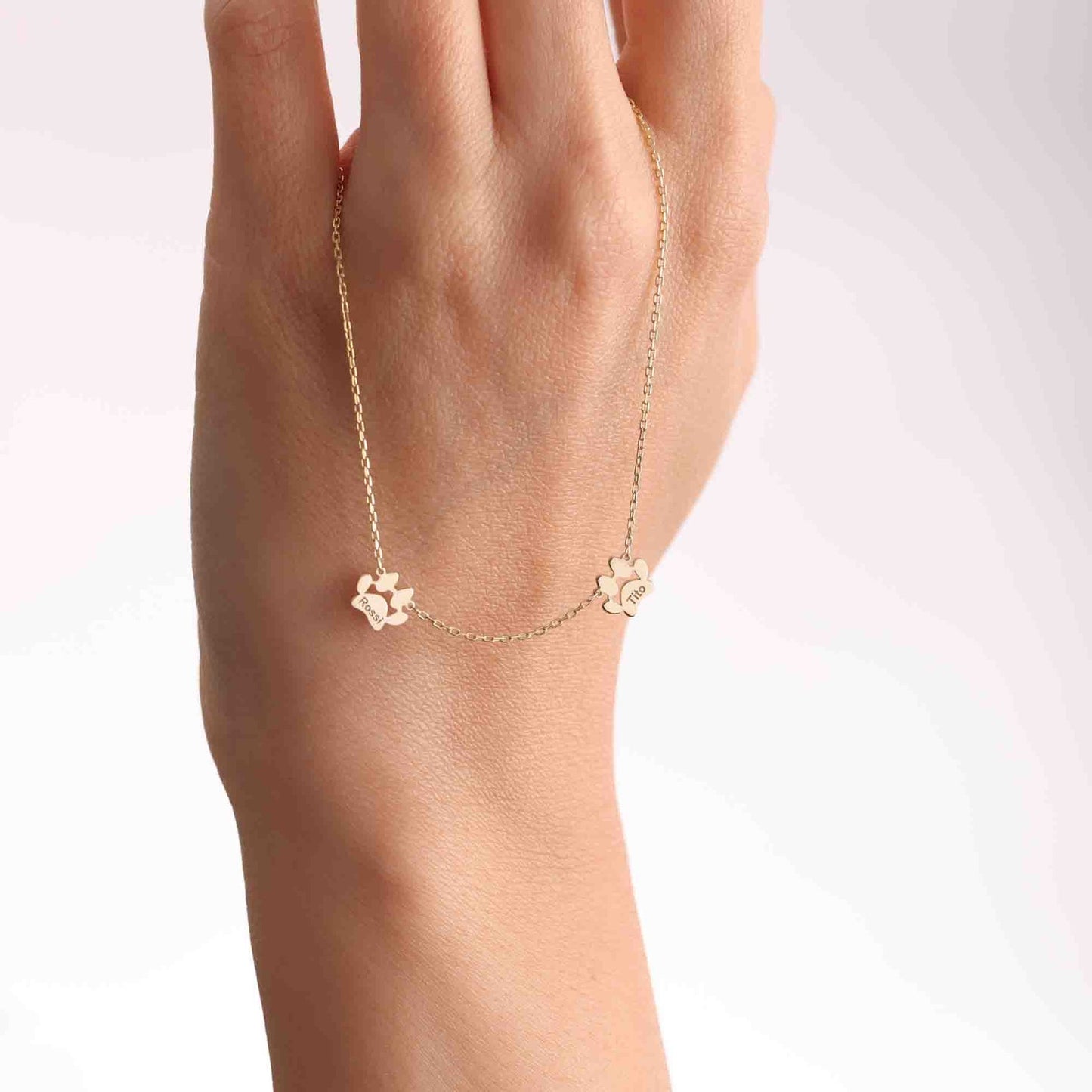 Collier personnalisé avec empreinte de patte d'animal de compagnie, idée cadeau unique, cadeau commémoratif pour animaux de compagnie