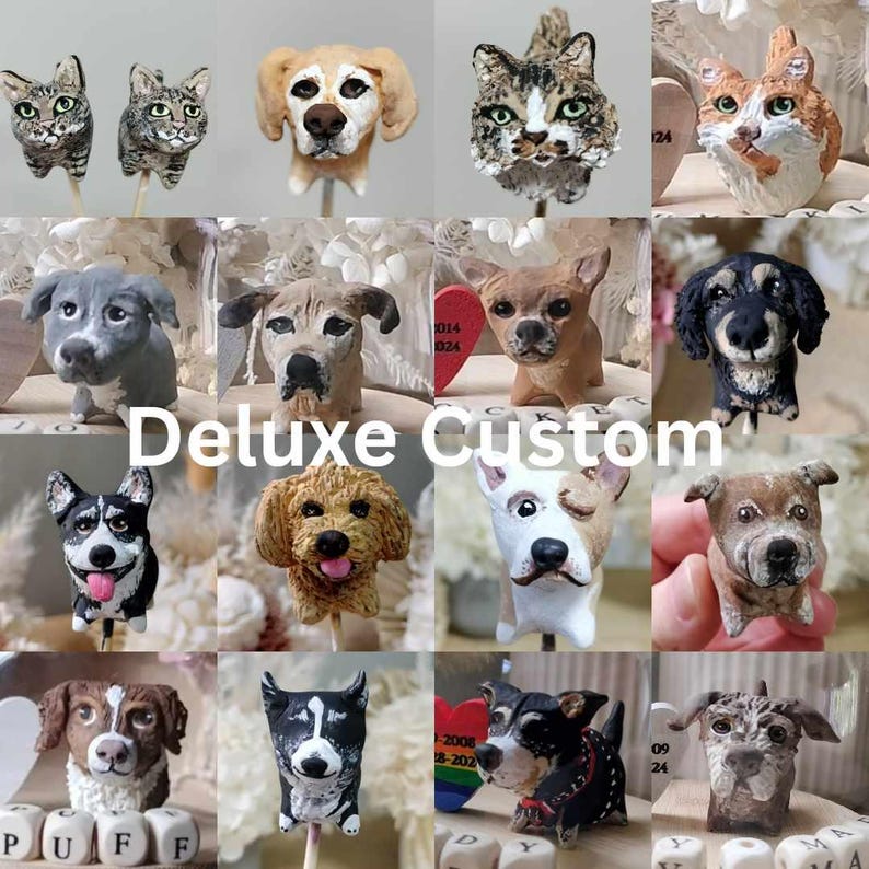 Pet Cat or Dog Memorial Gift Globe - Custom Pet Figurine and Name Gift For Pet Lovers