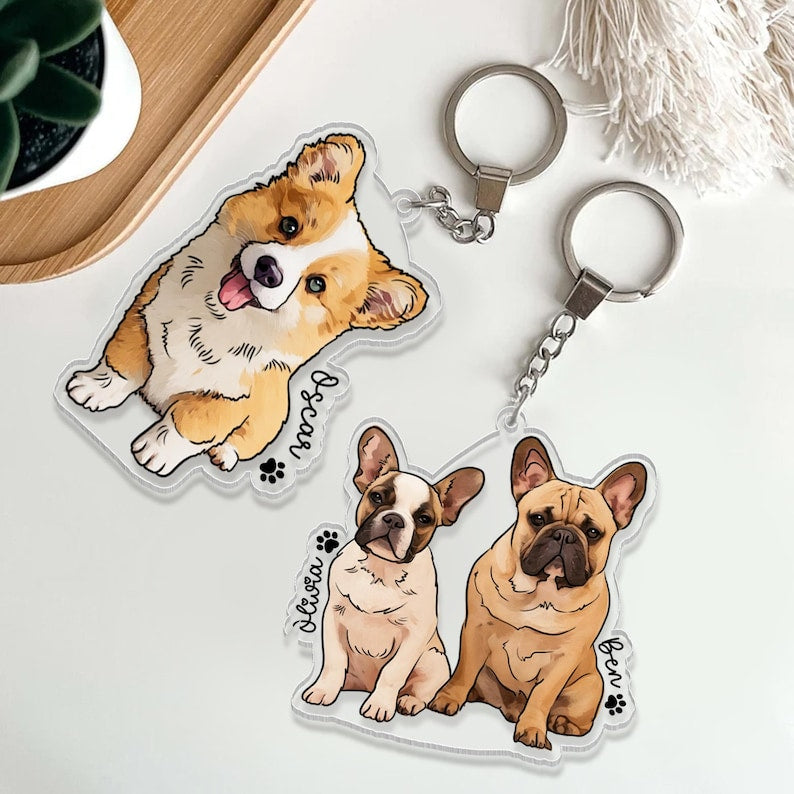 Letrero conmemorativo personalizado para collar de mascota con oreja y nombre, regalo para amantes de las mascotas
