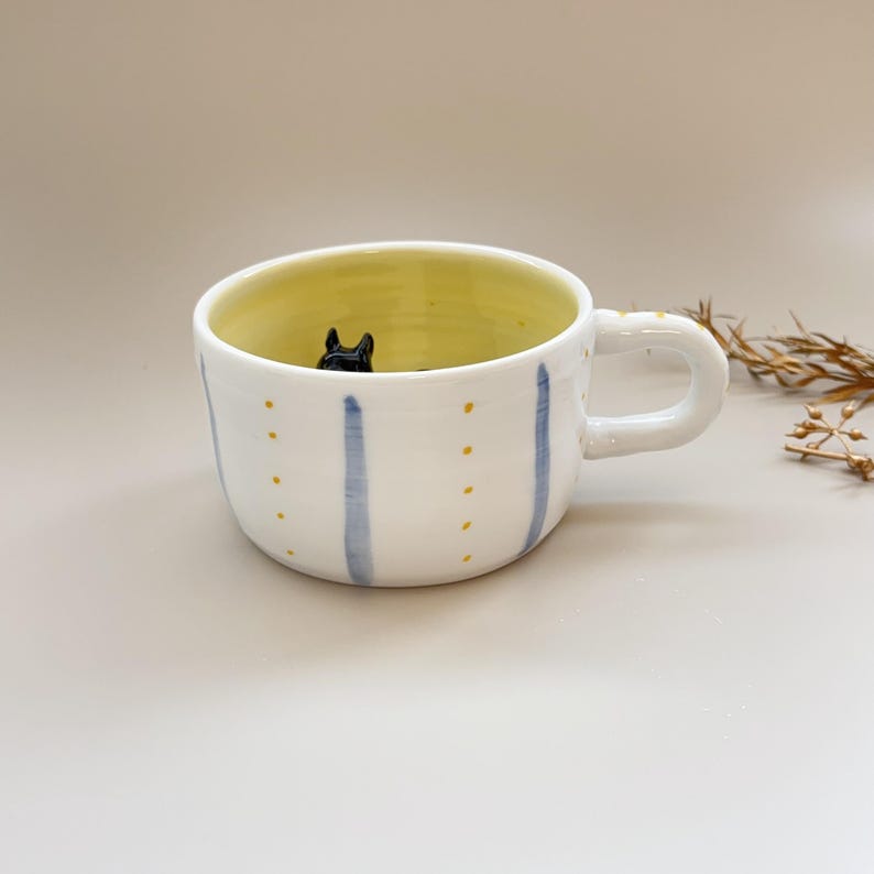 Personalized Dog Mom Pet Figure Ceramic Mug Mother's Day Gift For Pet Lovers