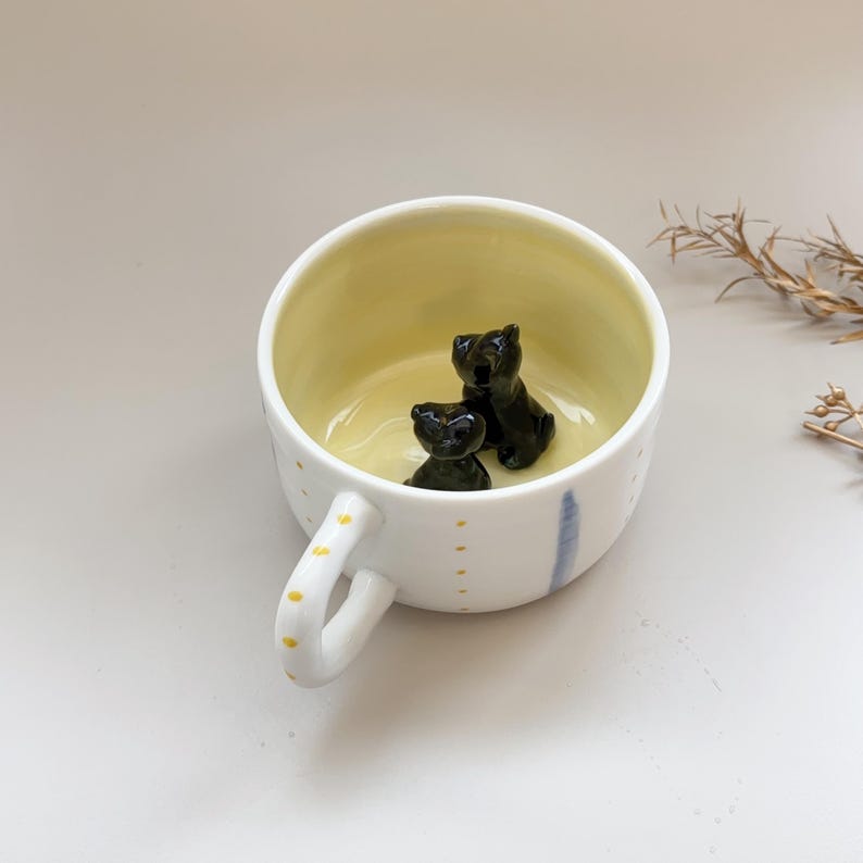Personalized Dog Mom Pet Figure Ceramic Mug Mother's Day Gift For Pet Lovers
