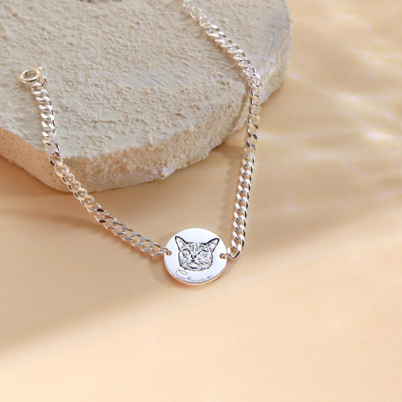 Personalisiertes Gedenkschild für Haustierhalsband mit Haustierohr und Namen, Geschenk für Tierliebhaber