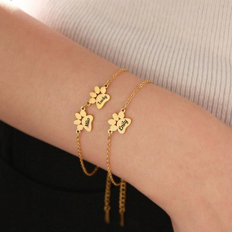 Personalisiertes Gedenkschild für Haustierhalsband mit Haustierohr und Namen, Geschenk für Tierliebhaber