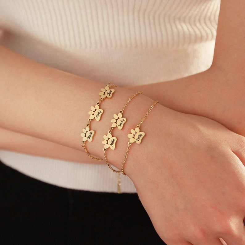 Personalisiertes Gedenkschild für Haustierhalsband mit Haustierohr und Namen, Geschenk für Tierliebhaber