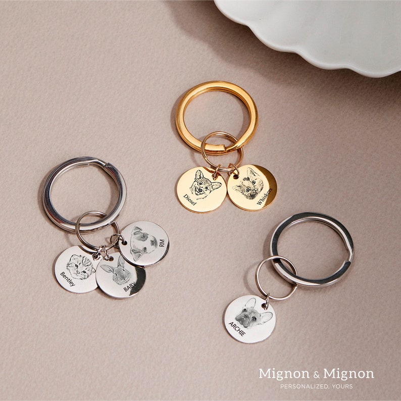 Personalisiertes Gedenkschild für Haustierhalsband mit Haustierohr und Namen, Geschenk für Tierliebhaber