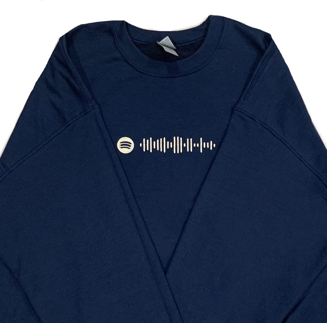 Individuell besticktes Spotify-Code-passendes Hoodie-Sweatshirt, Valentinstag-Paar-Geschenke