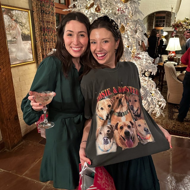 Personalisiertes Vintage-T-Shirt mit Haustierfotos, Geschenk für Tierliebhaber