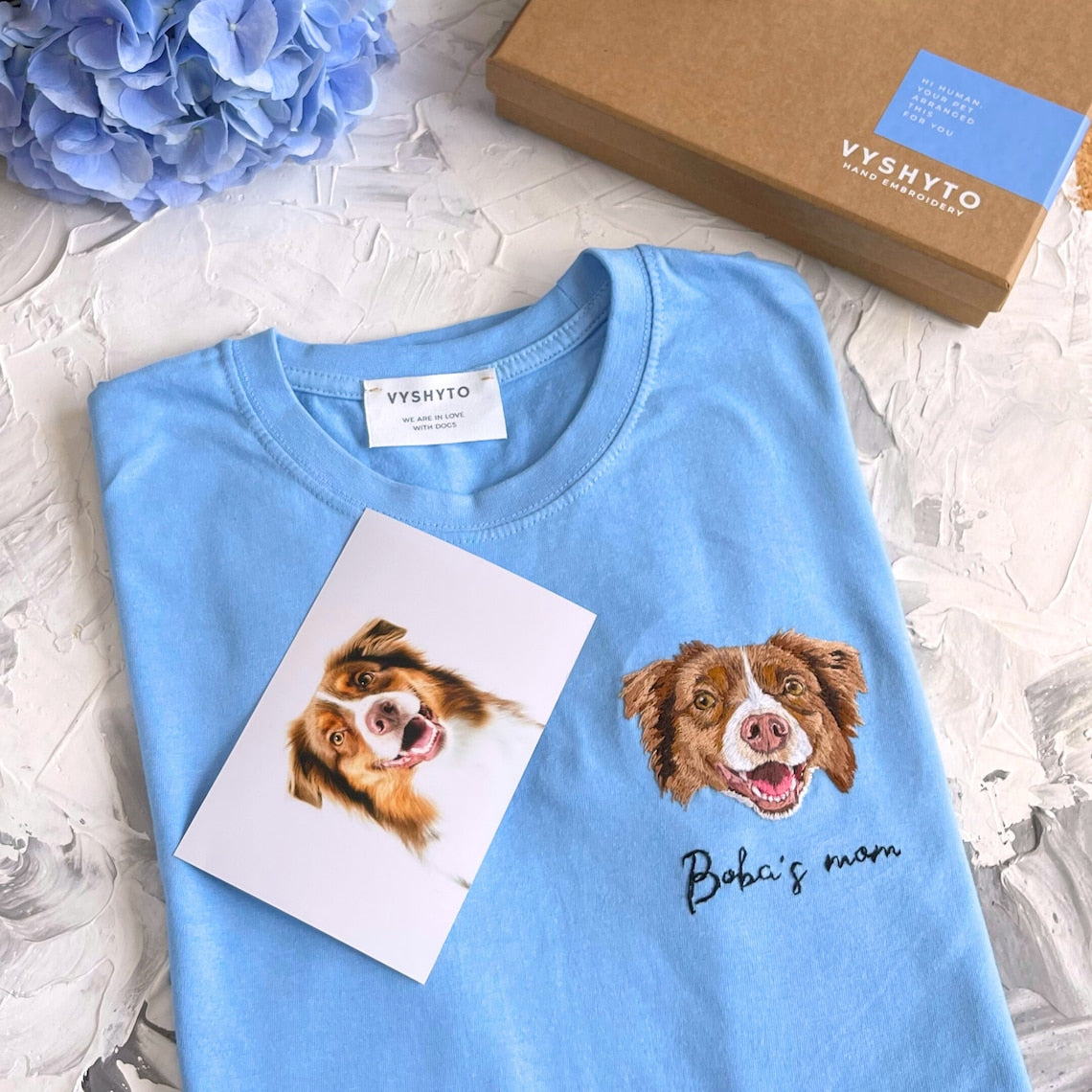 Personalized Pet Photo Portrait Sweatshirt Embroidered Cat Face and Name Hoodie Gift for Cat Parents Pet Lovers