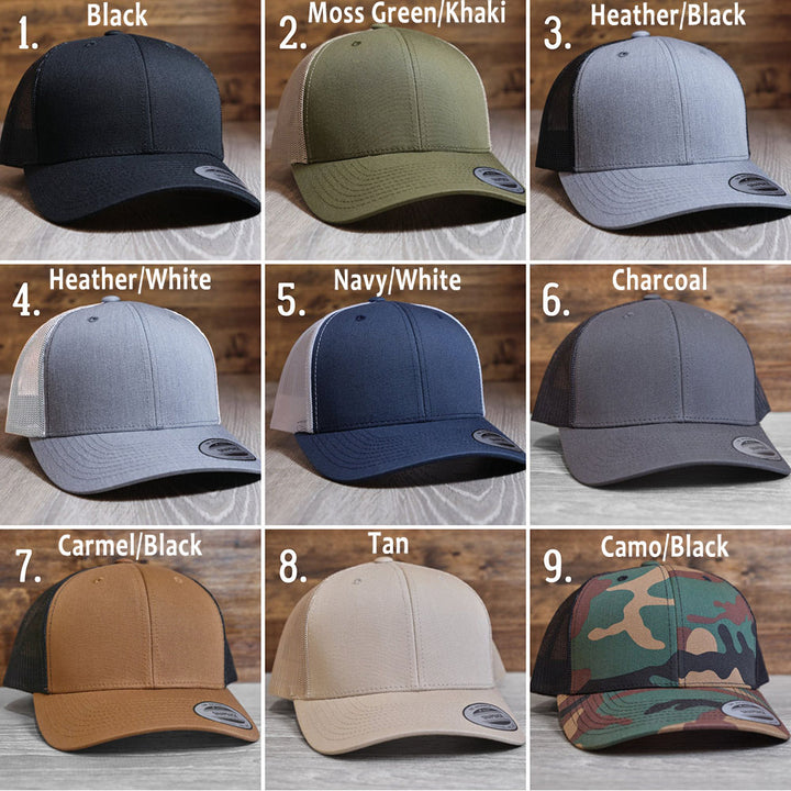 Personalisierte Hundeohren Leder Patch Hut Hund Trucker Hut Baseball-Cap für Tierliebhaber