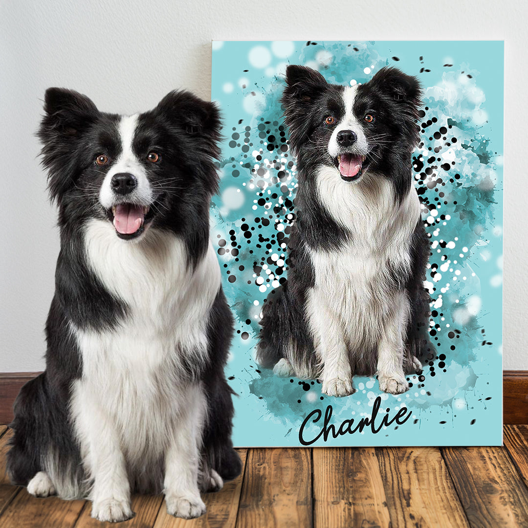 Personalisierter Futterlöffel mit Hundepfotenabdruck und Namen, Geschenk für Hundeliebhaber